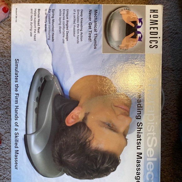Never used Homemedics Therapy Select Kneading Shiatsu Massager - Picture 3 of 4